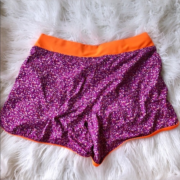 Nike | Running shorts, xl, purple/orange - Picture 2 of 4